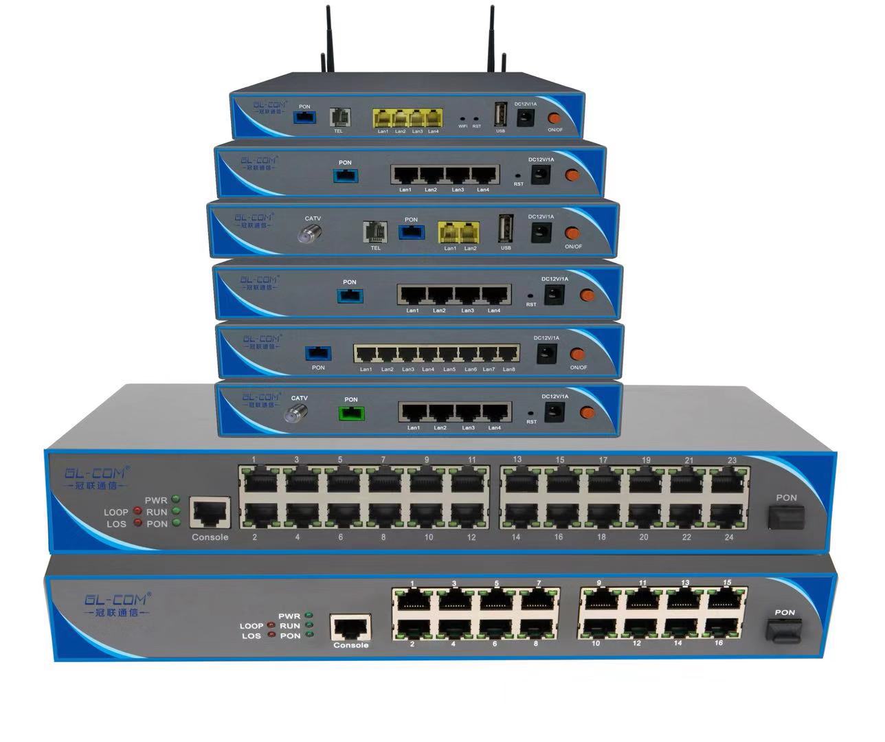 全光網時代的安全衛士 GL-E8016/24U-P系列PoE ONU在安防監控中的應用解析
